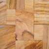 Teak wood six sides sawn and honed tiles